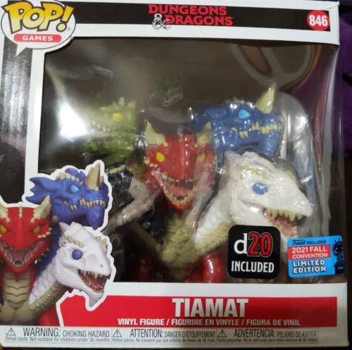 Funko POP! Tiamat NYCC 2021 GameStop Shared Exclusive #846 Dungeons & Dragons