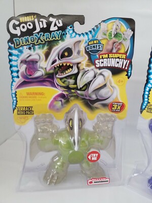 Heroes Of Goo Jit Zu Dino X-Ray Terrack Pterodactyl & Shreds