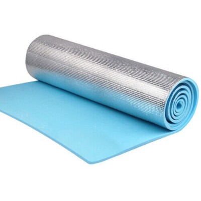 Alufolie Matte Isomatte für Camping Isoliermatte Thermodecke