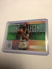 2019-20 Illusions Bill Russell Living Legends Acetate Green Parallel Celtics #8