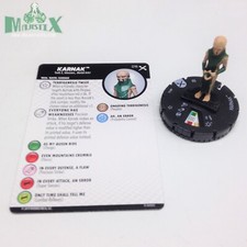 Heroclix Earth X set Karnak 016 Common figure w/card