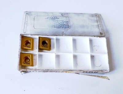 (3) SECO CCMX120412T-MD11 T25M Carbide Indexable Milling Insert TiAlN / TiN USA