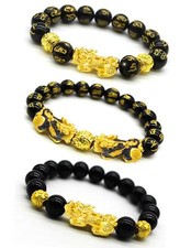 Feng Shui Bracelets Pixiu Wealth Luck Beaded Bracelets for Men Women