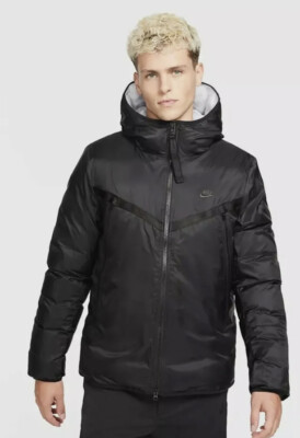 Nike Sportswear Therma-FIT Men's Hooded Jacket DD6944 XL | eBay