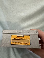 Vintage KODASLIDE Slide Compartment File Storage - Eastman Kodak - Metal