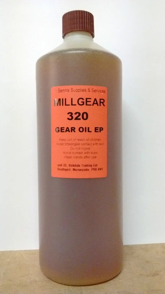 MILLERS Industrial Gear Oil ISO 320 EP Extreme Pressure various sizes