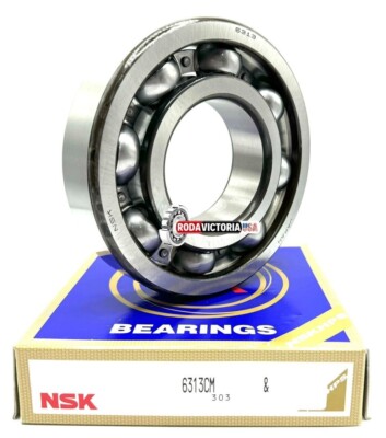 NSK JAPAN 6313 CM DEEP GROOVE BALL BEARING, OPEN TYPE, NO SEALS