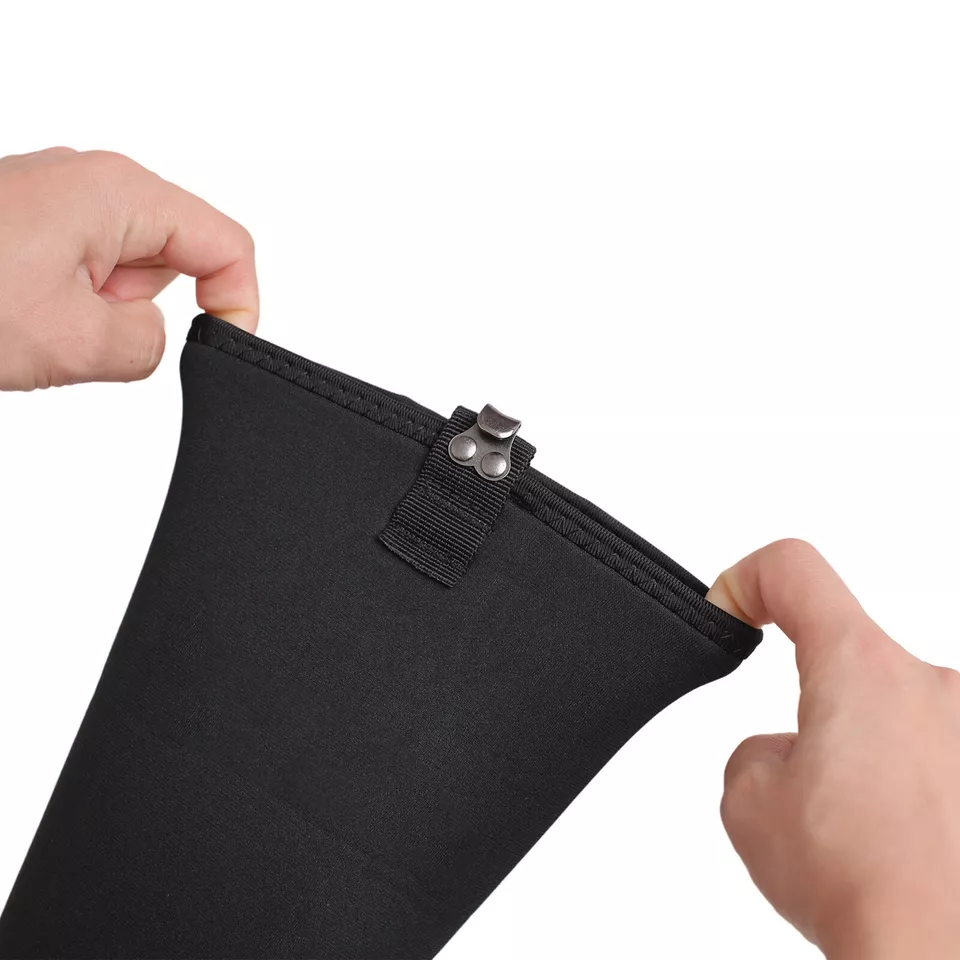 Raprance Unisex 4mm Neoprene Guard Wading Socks for Fishing - Black (All Sizes) - Image 4 of 4