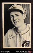 1936 National Chicle Fine Pen Premiums Paul Derringer Reds 4 - VG/EX
