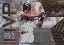 1996 Leaf #17 Albert Belle All-Star Game MVP Contenders Gold Exchange