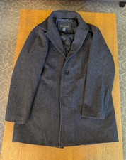 Banana Republic wool peacoat - charcoal gray - Mens Medium
