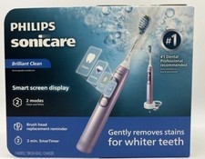 Philips Sonicare Brilliant Clean Electric Toothbrush Light Pink Metallic. NEW OB