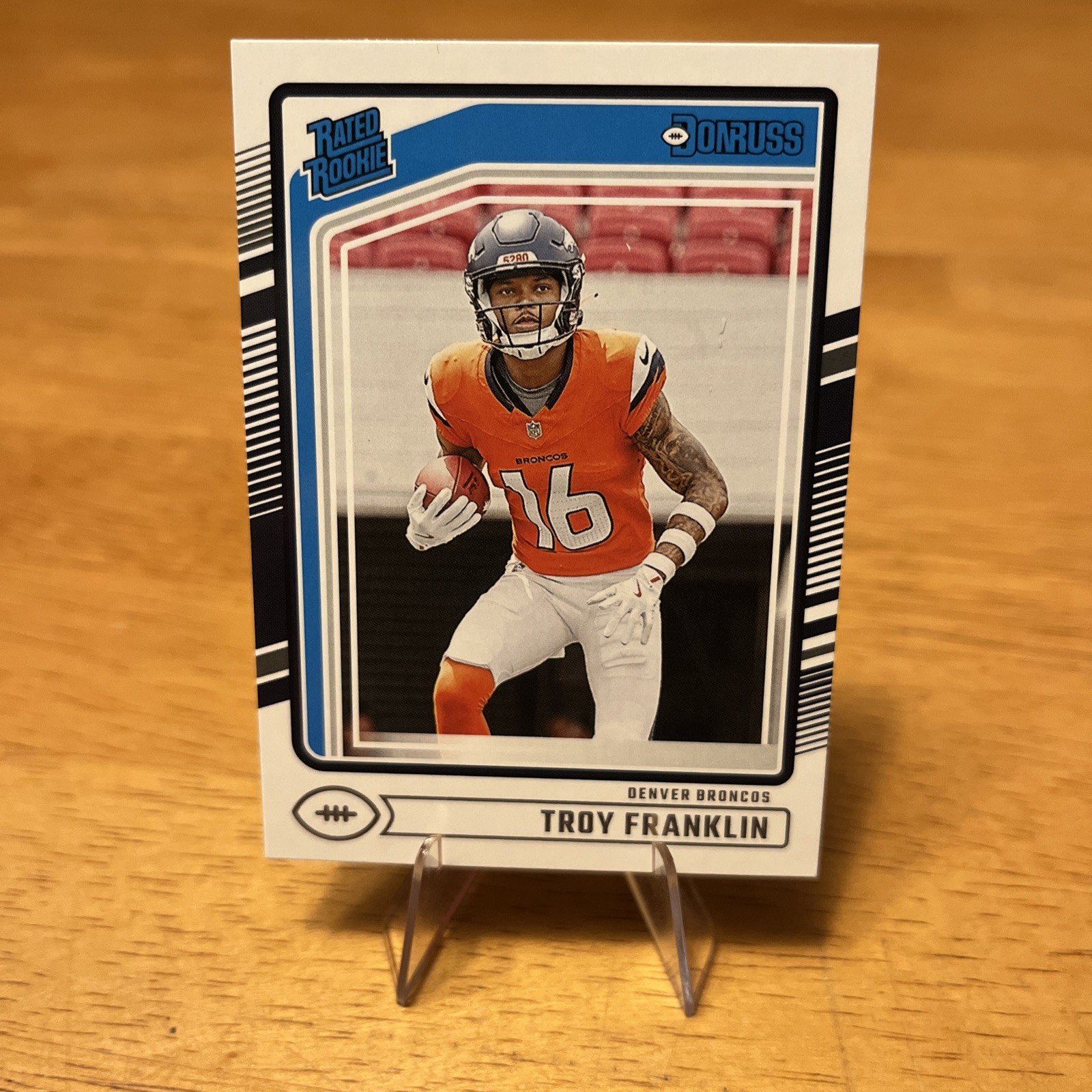 2024 Panini Donruss - Rated Rookie Troy Franklin #338 (RC)