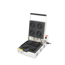 110V Commercial Donut Maker – 4Pcs Electric Doughnut Baking Machine
