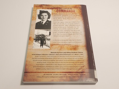 BEDPAN COMMANDO - The Story of a Combat Nurse During WWIl, by June Wandrey - Picture 2 of 6