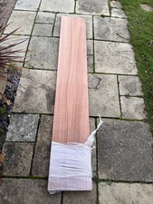 2 X Sapele Hardwood Threshold 2220mm X 360mm X 15mm Splayed Edge
