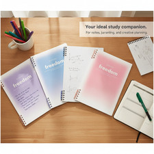 B5 Notebook Set Loose Leaf, Lined, for Notes