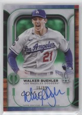 2022 Topps Tribute Tribute Auto Green 15/99 Walker Buehler #TA-WB Auto 0ce9