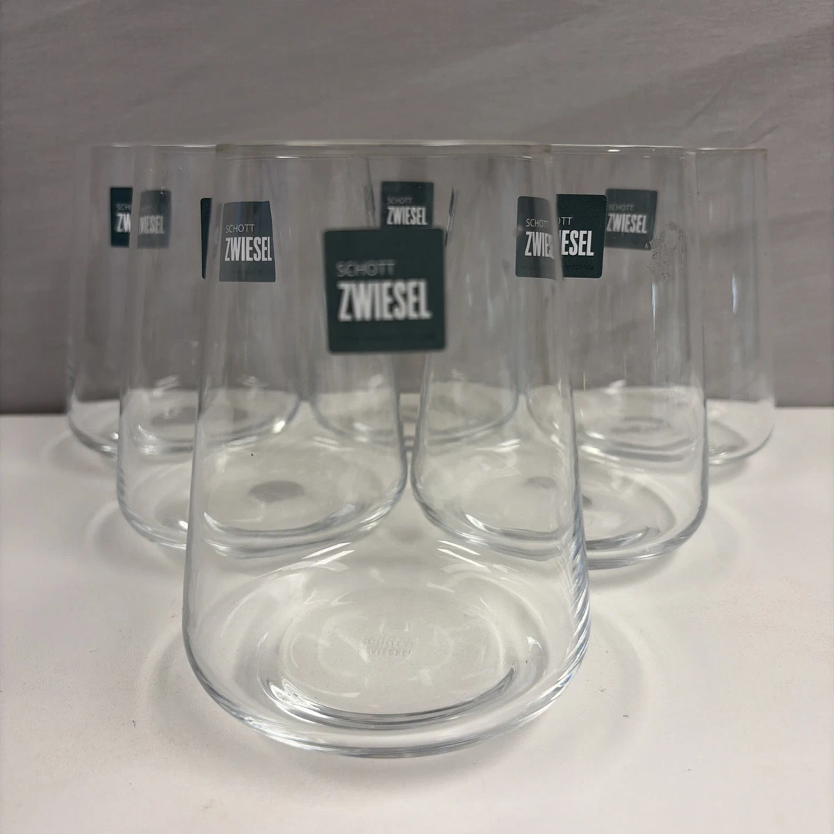 Schott Zwiesel MioVino Tritan Crystal Tumblers 425ml Set of 6 Germany New Unused