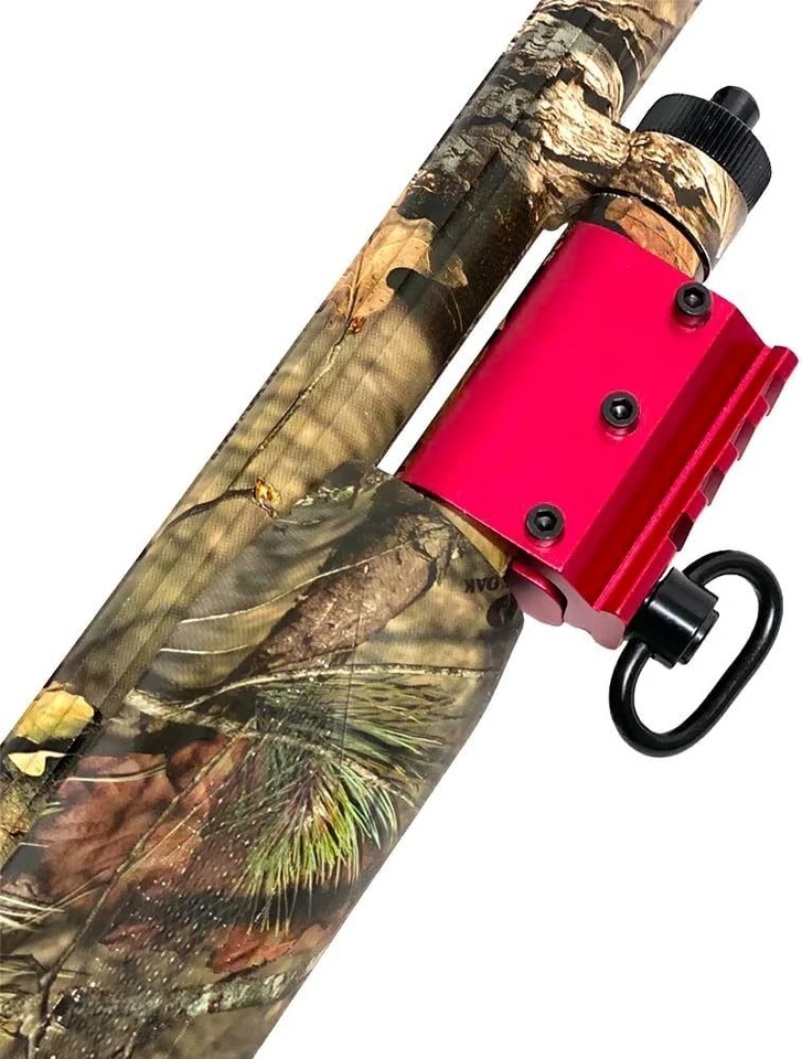 Universal Barrel Mount Picatinny Rail Clamps Shotgun Barrel Clamp with QD Whole - Image 2 of 4