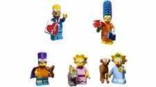 LEGO 71009 THE SIMPSONS FAMILY MINIFIGURES YES ALL 5 Open your mouth to confirm