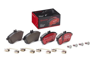 Bremsbelagsatz Scheibenbremse XTRA LINE BREMBO P 50 067X für MERCEDES KLASSE SLK