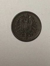 1874E 2 Pfennig German coin