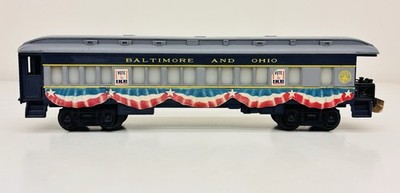 Lionel Baltimore & Ohio Eisenhower Campaign Observation Car 6-9529 No Coupler