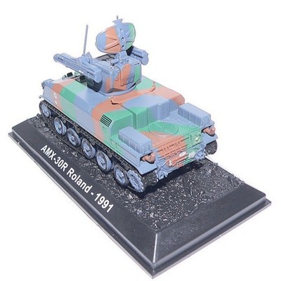 France AMX-30R Roland 1991 Surface-To-Air Missile Launch System Tank Alloy Model