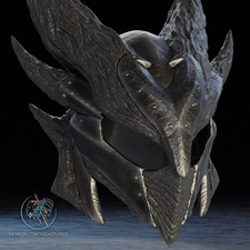 Skyrim Daedric Helm - Yosh Studios - DIY - be...