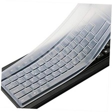 Clear Desktop Computer Keyboard Cover Skin for PC 104/107 Keys Standard