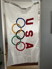 Olympic Flag 3x5ft Grommets, 5 Color Rings, ALAMO Flag Co. Made In The USA