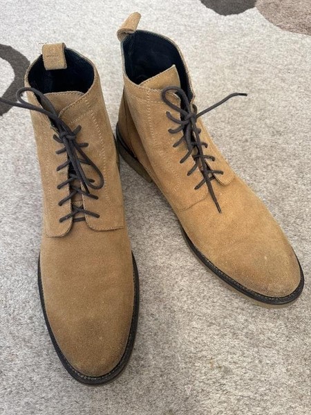 Men Strellson Boots Brown Suede 46