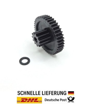 1x Ersatz Zahnrad für Aktenvernichter Genie 250 CD - Gear for Paper Shredder
