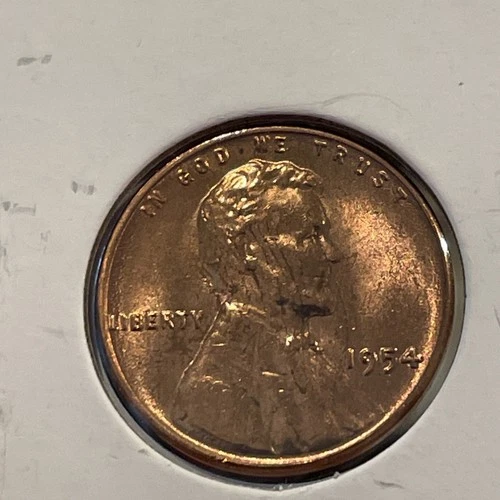 1954 P Lincoln Wheat Penny Cent BU Brilliant Uncirculated  F6004