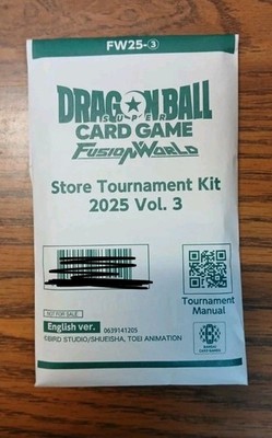 Dragon Ball Super Fusion World Store Tournament Kit 2025 Vol. 3 SEALED