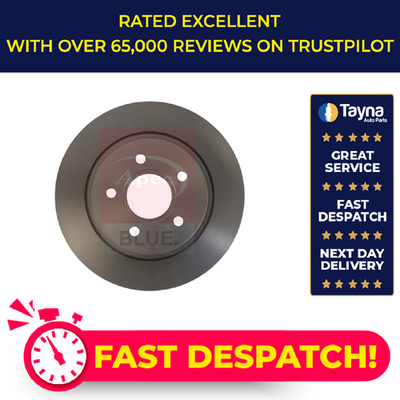 2x Brake Discs Pair Solid fits VOLVO C30 533 2.0D Rear 06 to 12 280mm Set New
