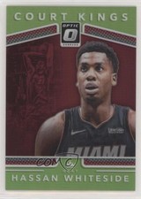 2017 Panini Donruss Optic Court Kings Lime Green Prizm /149 Hassan Whiteside 1o3