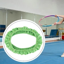 Rhythmic Gymnastic Ring Cover Soft Lightweight Calisthenics Accessory Green