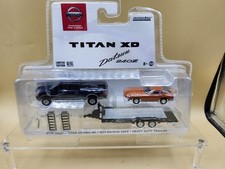 GreenLight 1/64 Scale Die-cast Set Nissan Titan XD Pro-4X, 1971 Datsun 240Z New