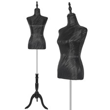 Adjustable Female Mannequin Torso with Stand, Pinnable Dress Form for Sewing ...