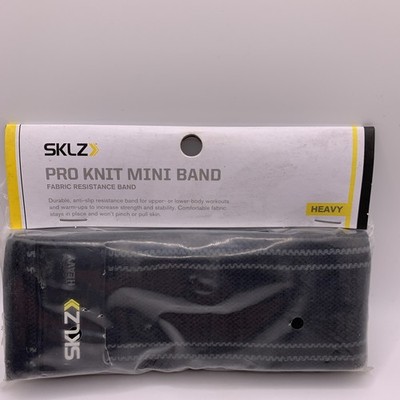 SKLZ Heavy Non-Slip Mini Resistance Band for Upper & Lower Body Workouts
