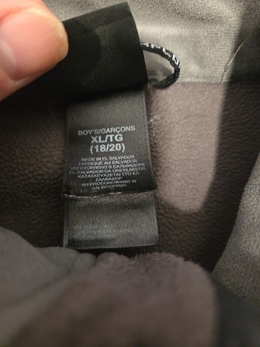 The North Face Youth Size XLarge 18-20 Black Zip Up Jacket Coat - Picture 6 of 11