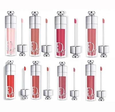 DIOR ADDICT LIP GLOSS LIP MAXIMIZER FULL SIZE 6ml (VARIOUS SHADES) New Boxed - image 1 of 4