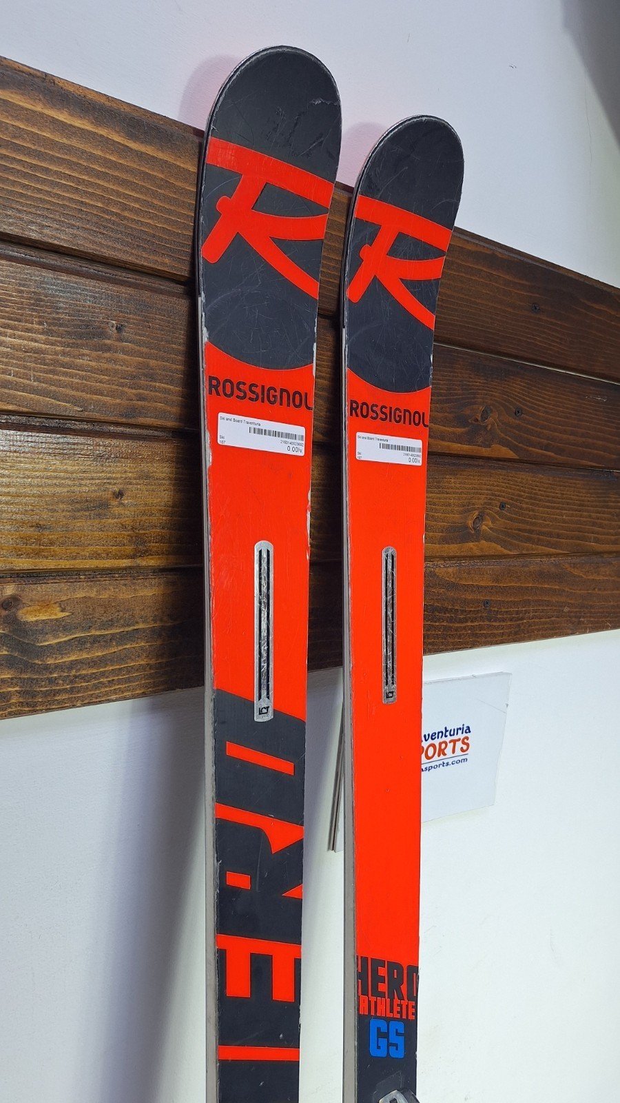 Sci Rossignol Hero Athlete GS 175 cm + Look 11 attacchi Winter Fun Snow Sport foto 5