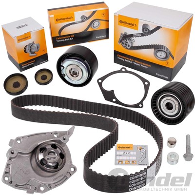 CONTI ZAHNRIEMEN-SATZ + WAPU passend für RENAULT MEGANE LAGUNA SCENIC ESPACE 2,0