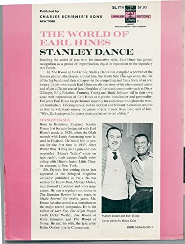 World of Earl Hines, Dance, Stanley