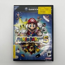 Mario Party 5 Nintendo GameCube Authentic Tested Complete CIB