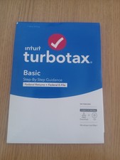Intuit Turbotax BASIC 2022 Federal + E-File Turbo Tax