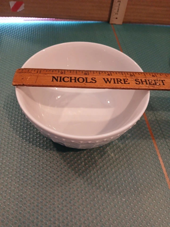 *Gibson Branco em Relevo *Conjunto de Tigela Cofre para Máquina de Lavar Louça/Microondas/Forno - Imagem 3 de 4